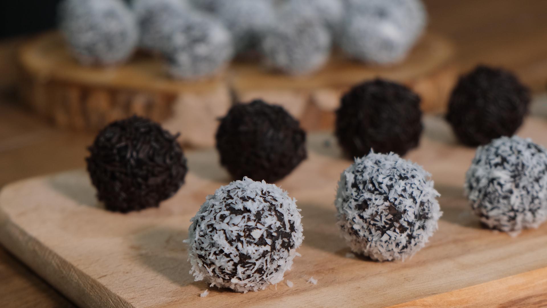 Νηστίσιμα-Τρουφάκια-με Μανταρίνι-