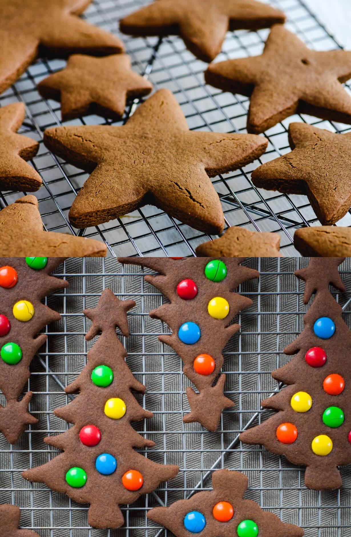 Gingerbread cookies με ζάχαρη καρύδας