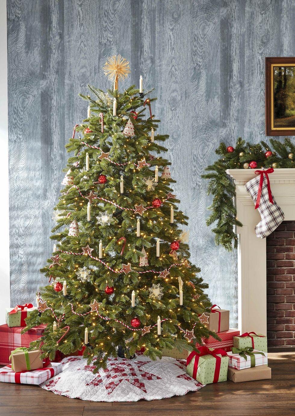 μοντέρνα χριστουγεννιάτικα διακοσμητικά-στην-κορυφή-του-χριστουγεννιάτικου-δέντρου-ιδέες-