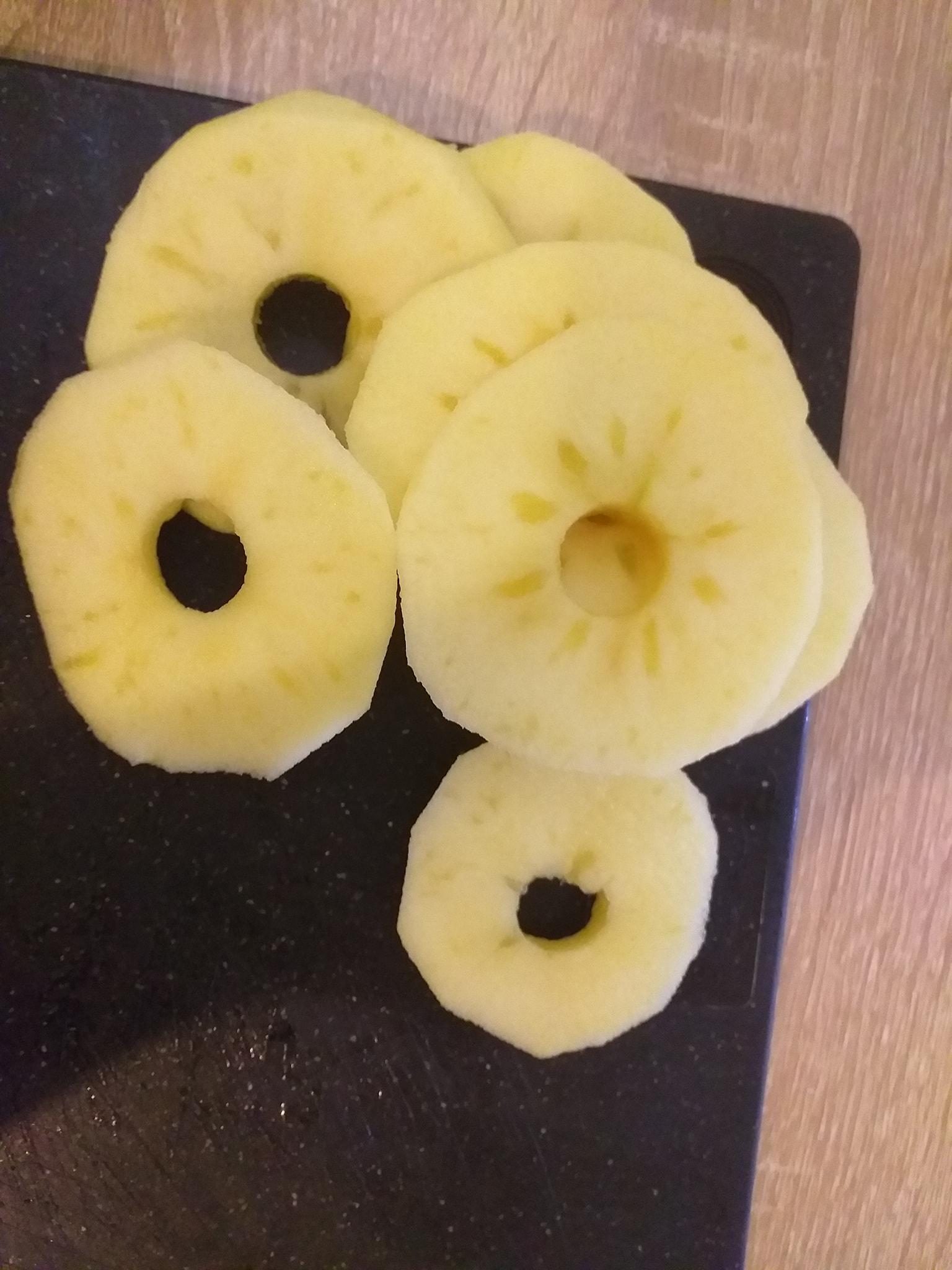 Frittele -di- mele-: Τηγανίτες- μήλου -χωρίς- ζάχαρη-