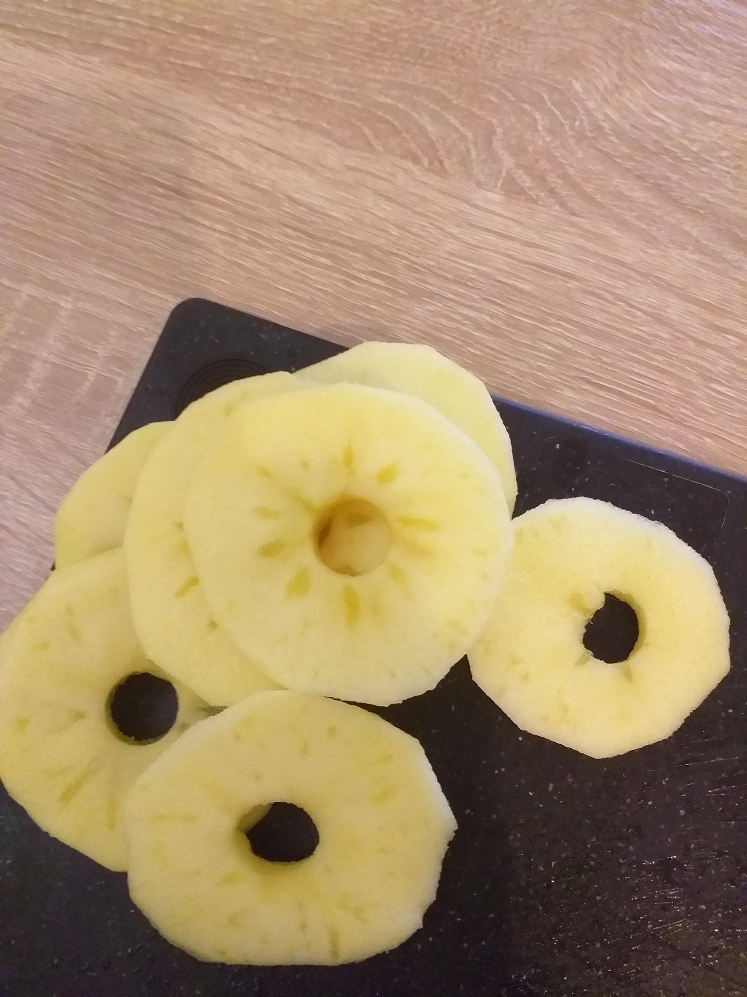 Frittele -di- mele-: Τηγανίτες- μήλου -χωρίς- ζάχαρη-