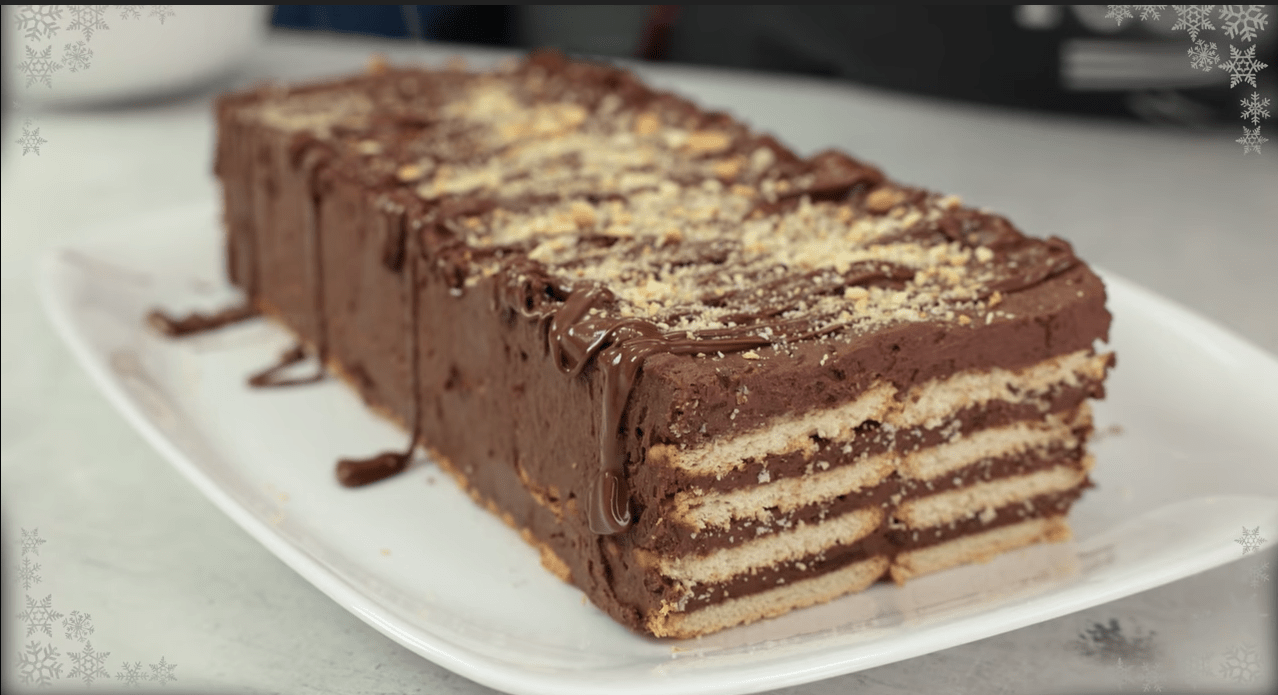 Χριστουγεννιάτικος κορμός χωρίς ζάχαρη με 4 υλικά