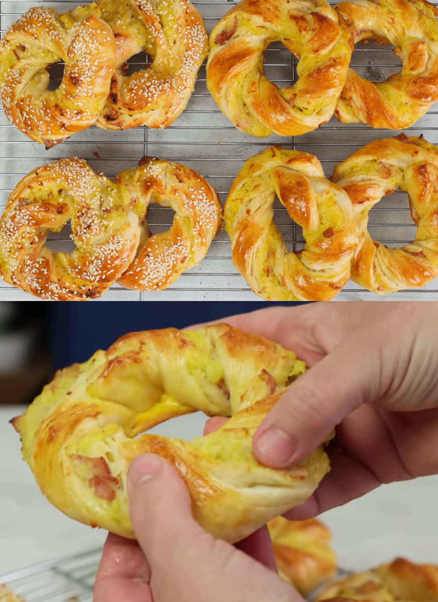 Τυροκούλουρα με κολοκύθι