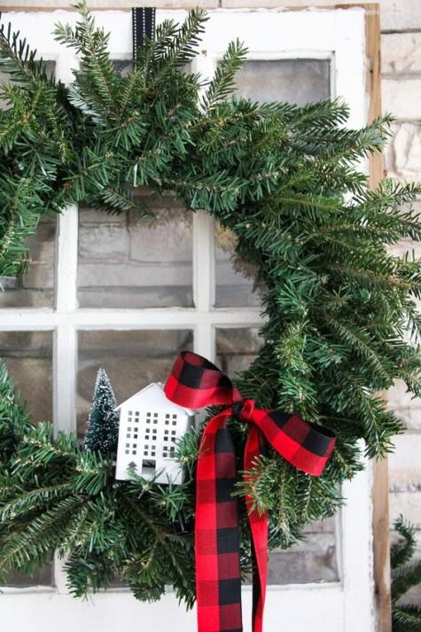 30 -ιδέες- χριστουγεννιάτικης- διακόσμησης -με- κλαδιά- από- ελάτο-