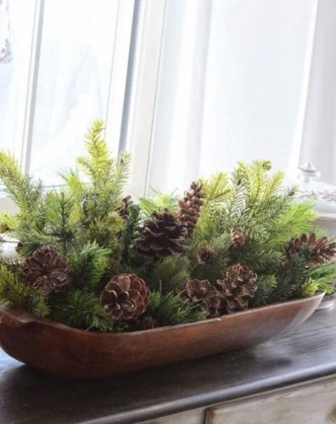 χριστουγεννιάτικα-διακοσμητικά-από-έλατο-ιδέες-