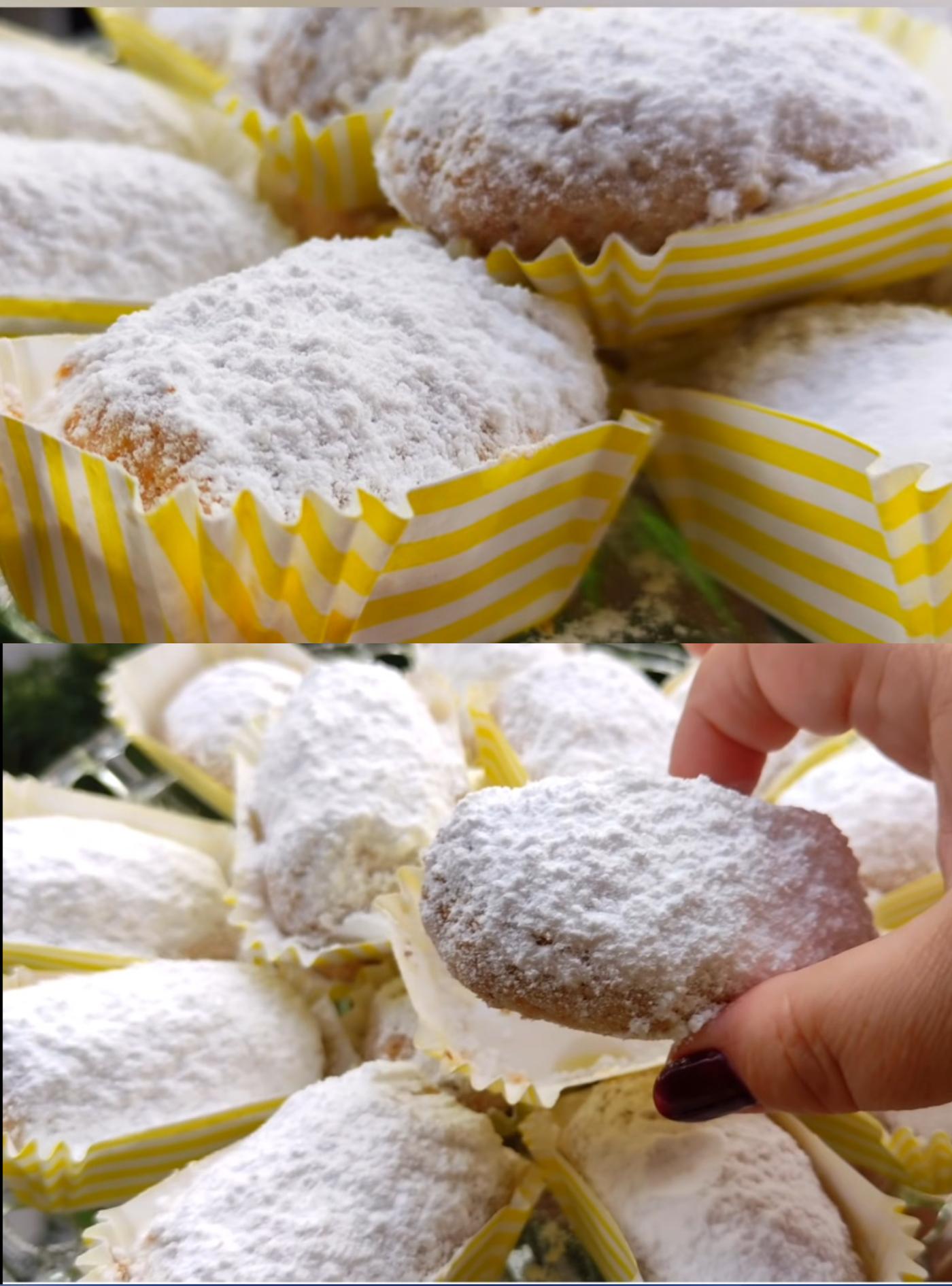 Αλεξανδρινό : Κουραμπιέδες με καρύδα από την Γκόλφω