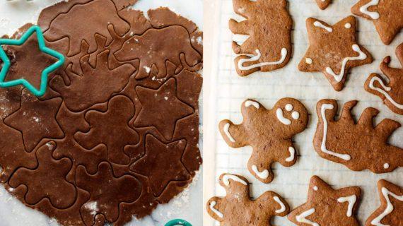 Χριστουγεννιάτικα μπισκότα χωρίς γλυκαντικά
