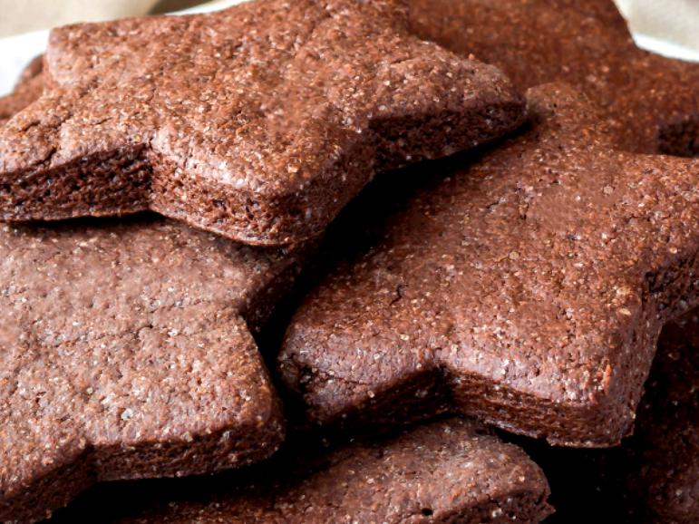 Χριστουγεννιάτικα- μπισκότα- με -ζάχαρη -καρύδας-