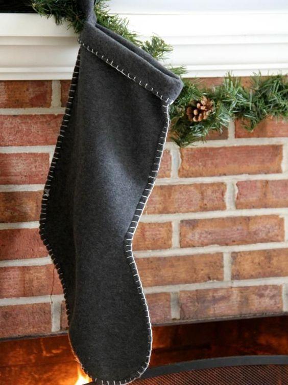 οικονομικές-χριστουγεννιάτικες-κάλτσες-διαδικασία-βήμα βήμα-