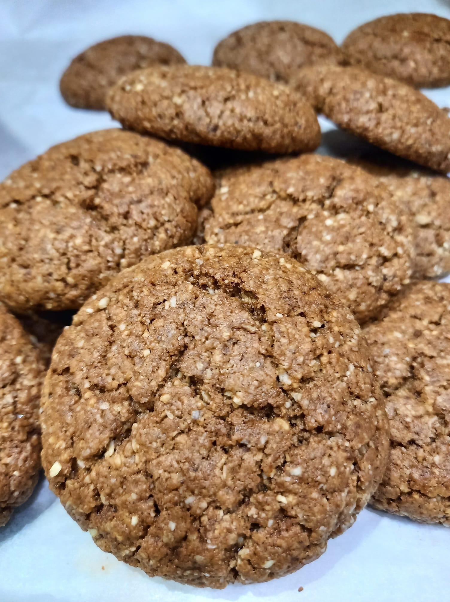 μπισκότα-βρώμης-με-ζάχαρη καρύδας-συνταγή-
