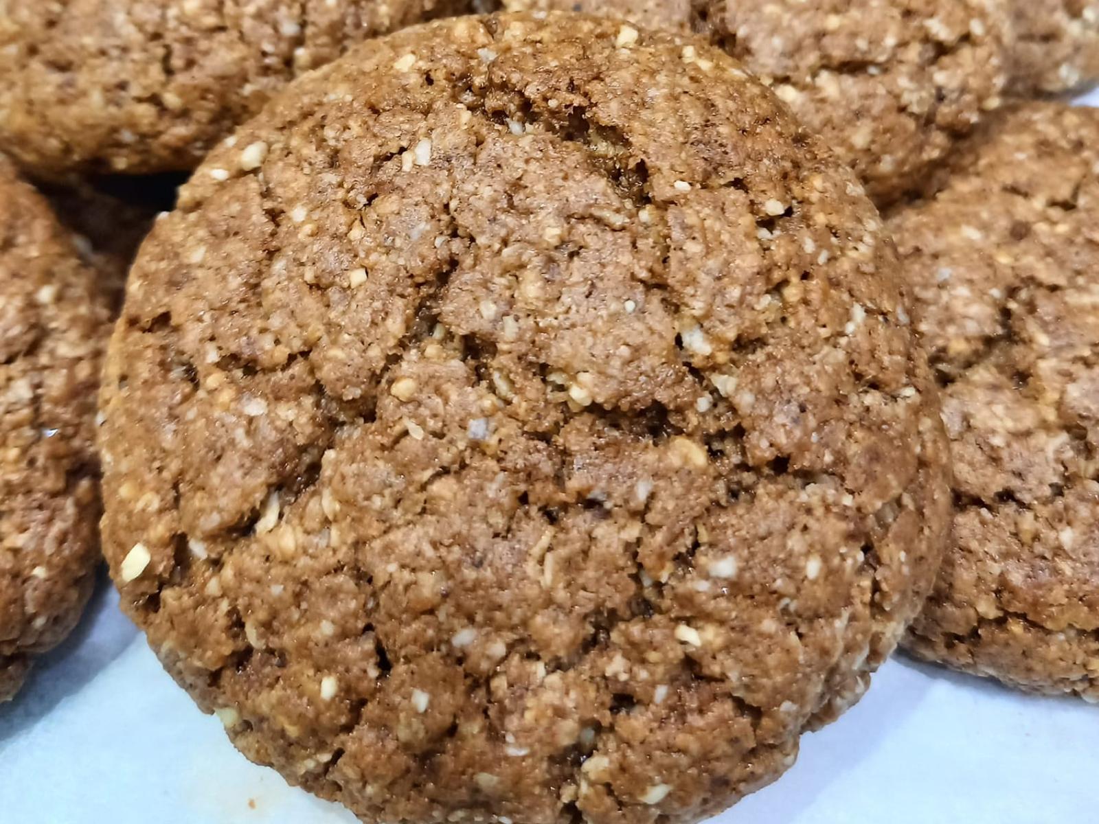 μπισκότα-βρώμης-με-ζάχαρη καρύδας-συνταγή-