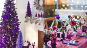 39- ιδέες- για- μοβ- Χριστουγεννιάτικη -διακόσμηση -