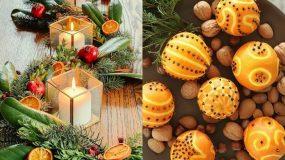 Χριστουγεννιάτικη διακόσμηση: 29 ιδέες με φρούτα