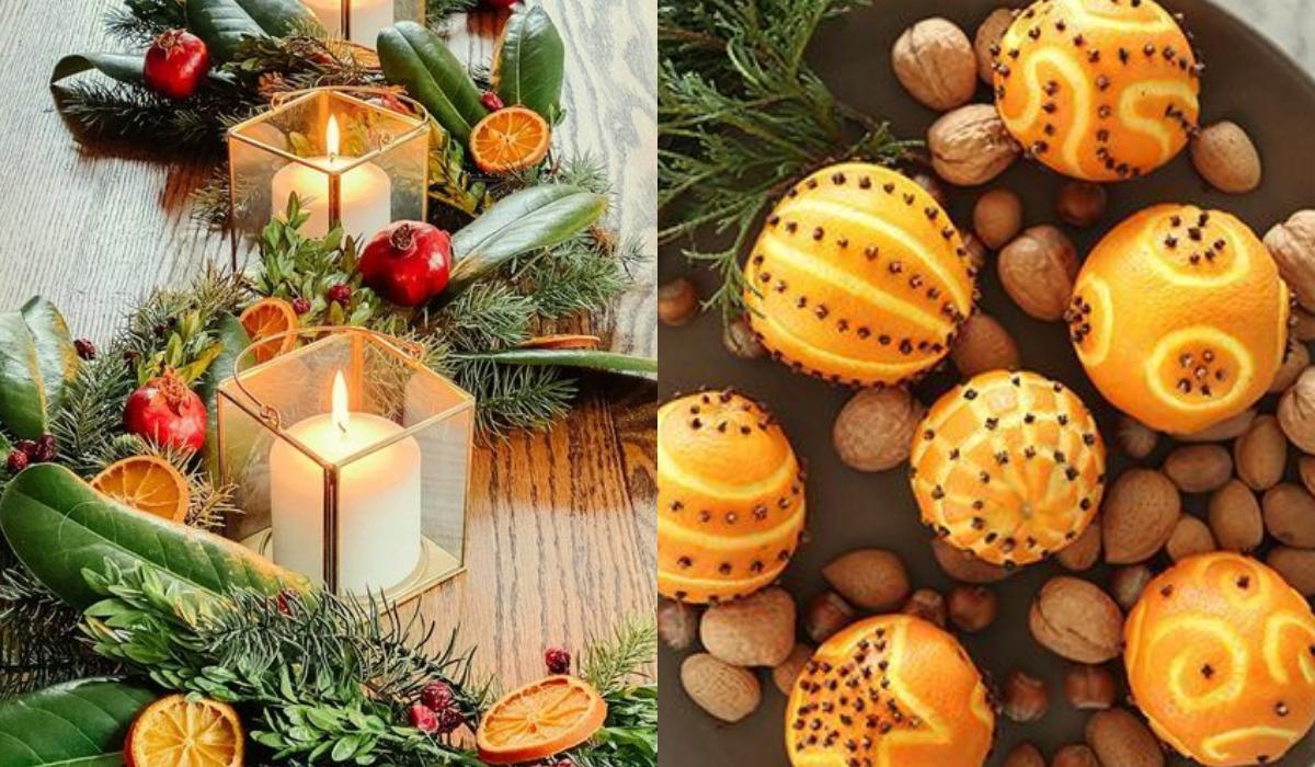 Χριστουγεννιάτικη διακόσμηση: 29 ιδέες με φρούτα