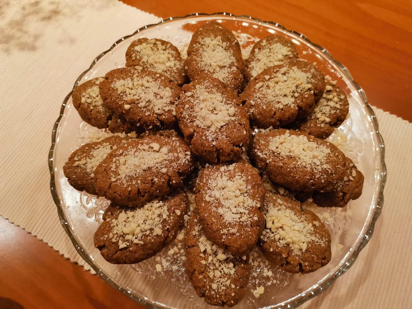 Μελομακάρονα -με- αλεύρι- αμυγδάλου-