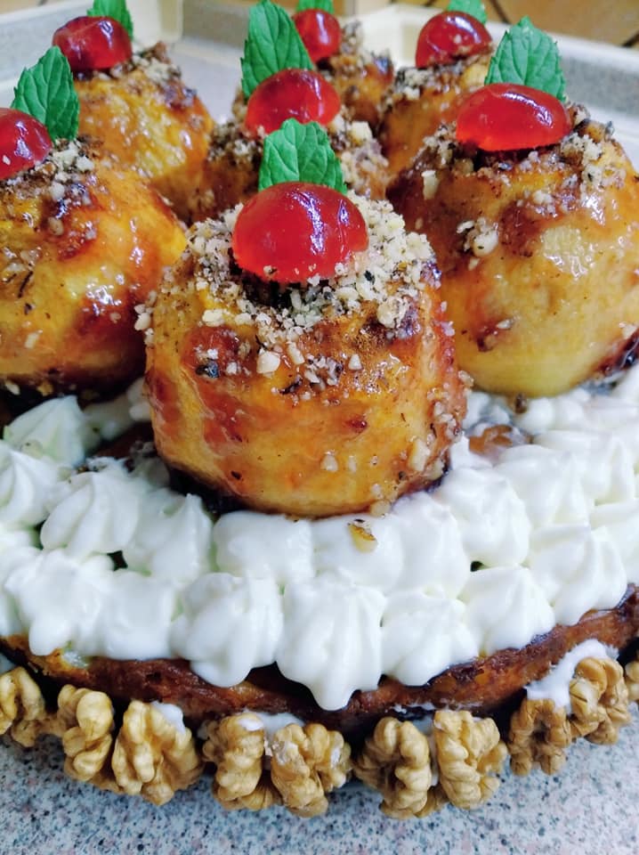 Χριστουγεννιάτικη- μηλόπιτα-