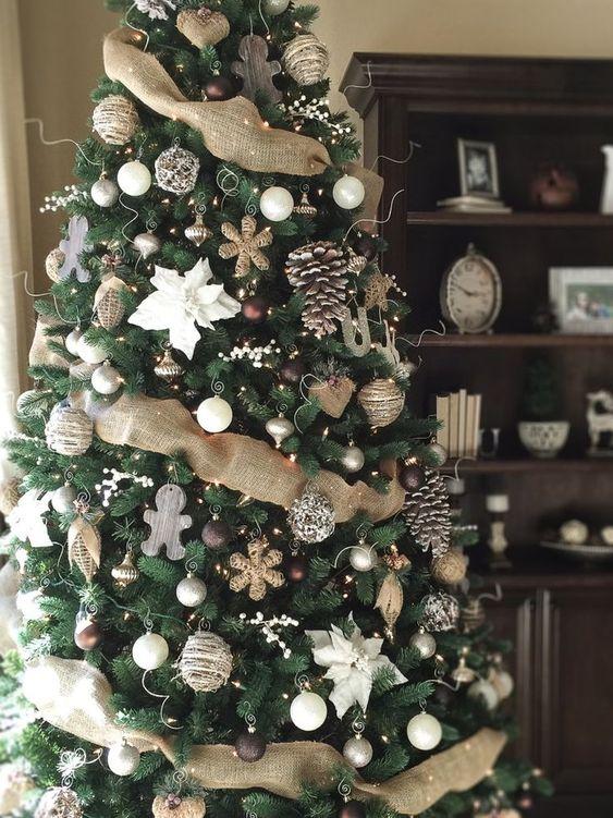σκούρο πράσινο-στο-χριστουγεννιάτικο δέντρο-ιδέες-