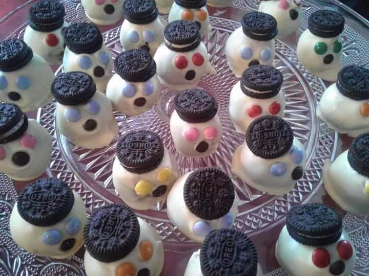 Χιονανθρωπάκια -τρουφάκια-