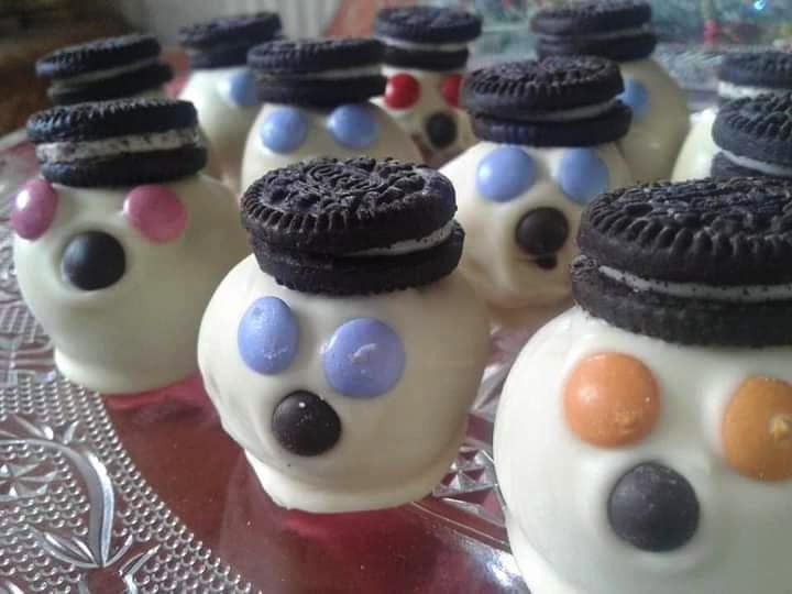 Χιονανθρωπάκια -τρουφάκια-