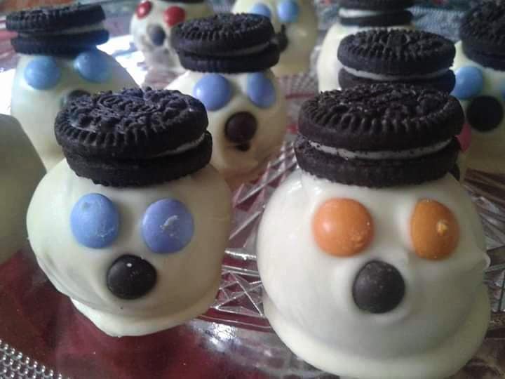 Χιονανθρωπάκια -τρουφάκια-