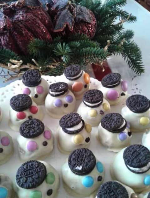 Χιονανθρωπάκια -τρουφάκια-