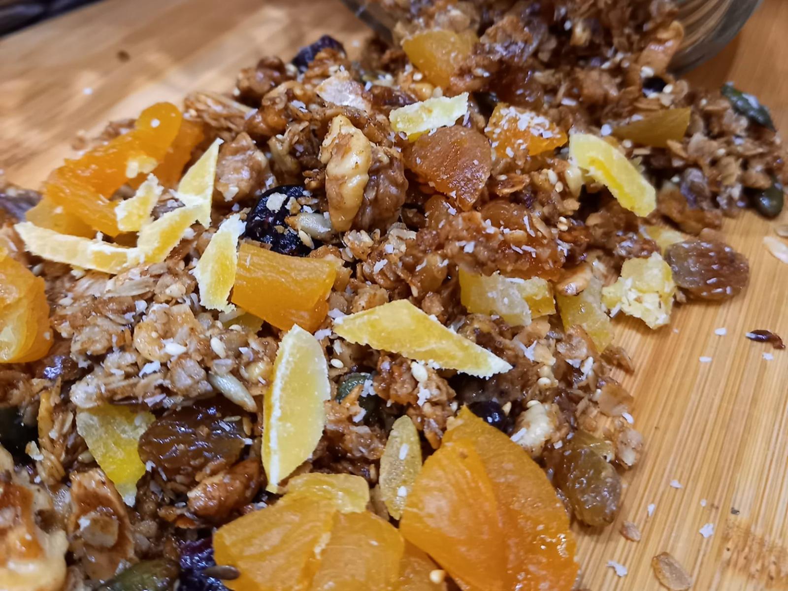 Σπιτική-γκρανόλα-χωρίς ζάχαρη- Σπιτική-γκρανόλα-χωρίς ζάχαρη-