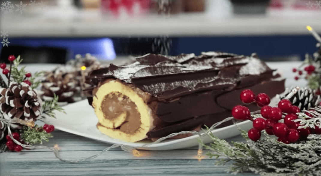 Παραδοσιακό- Ελβετικό- ρολό- σοκολάτας-