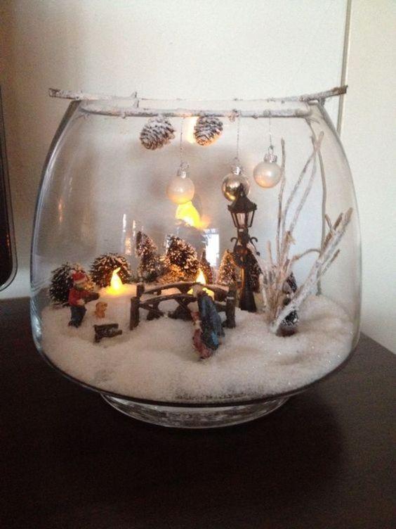 χριστουγεννιάτικα-διακοσμητικά-με-γυάλα-ιδέες- χριστουγεννιάτικα-διακοσμητικά-με-γυάλα-ιδέες-