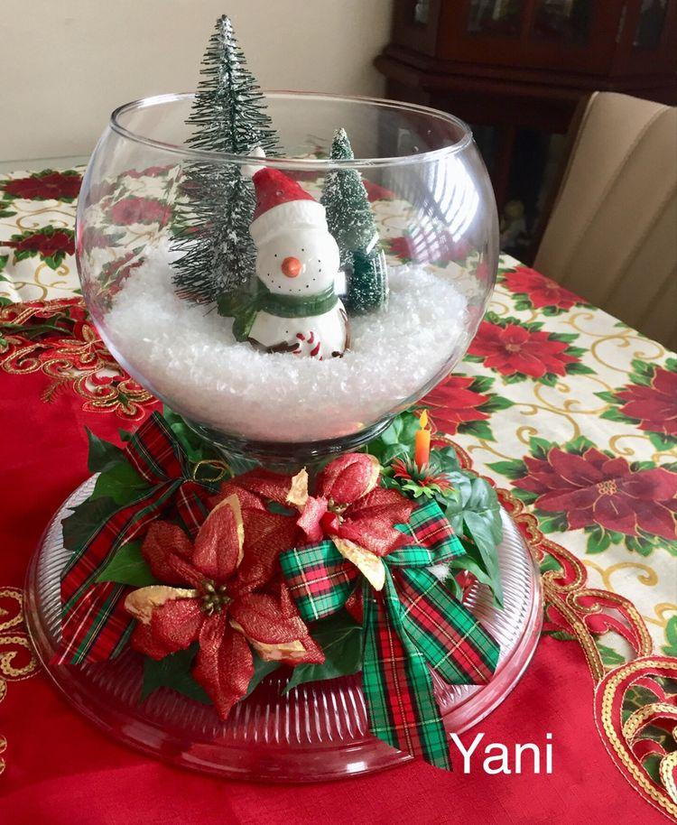 ιδέες-για-χριστουγεννιάτικη διακόσμηση-με-γυάλα-