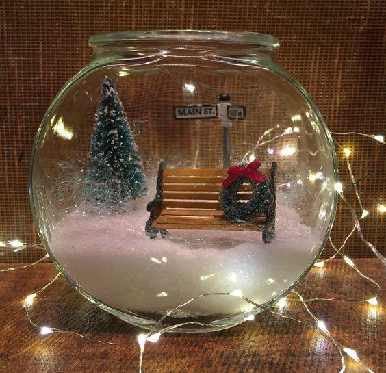 χριστουγεννιάτικα-διακοσμητικά-από-γυάλα-ιδέες-