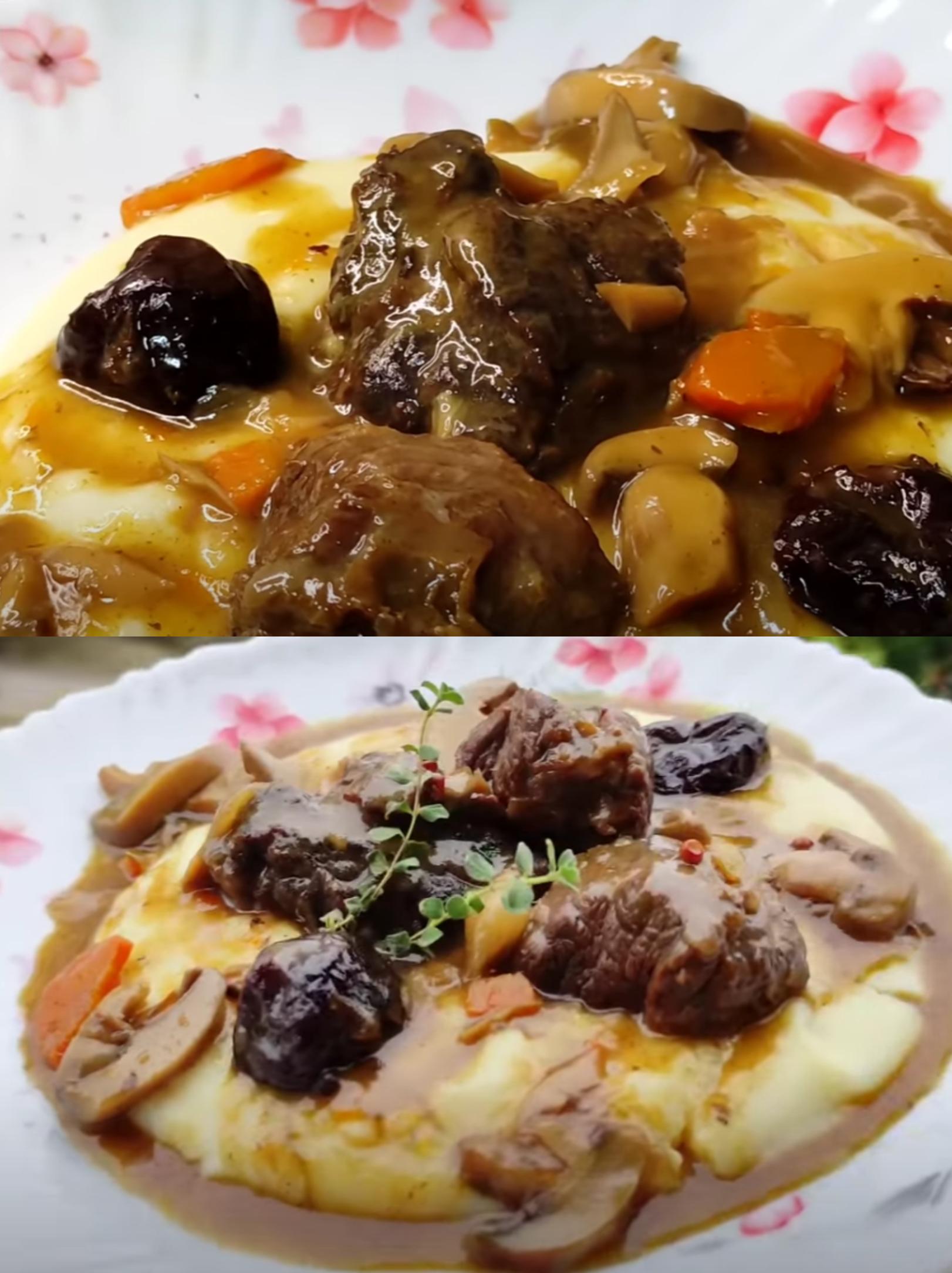 Φαγητό με κρέας για το γιορτινό τραπέζι