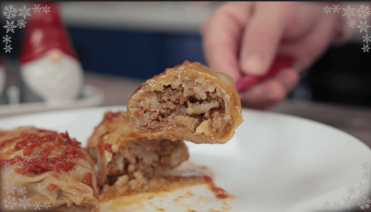 Λαχανοντολμάδες στη γάστρα