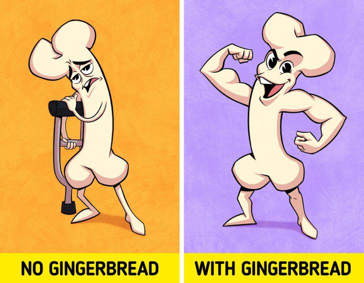 τι-συμβαίνει-στο-σώμα-μας-όταν-τρώμε-gingerbread μπισκότα-