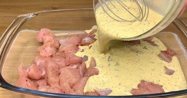 Φιλέτο κοτόπουλο με κρέμα γάλακτος στον φούρνο