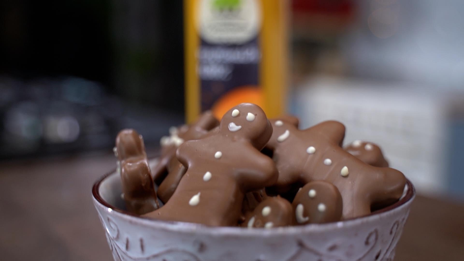 Σοκολατένια μπισκότα για τον Άγιο Βασίλη