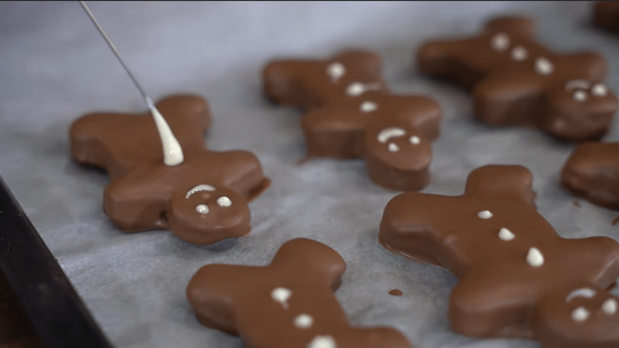 Σοκολατένια μπισκότα για τον Άγιο Βασίλη