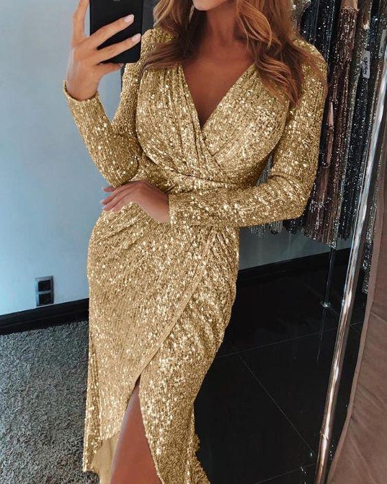 τουαλέτα-με-χρυσό-γκλίτερ-για-τα-Χριστούγεννα-τάσεις-