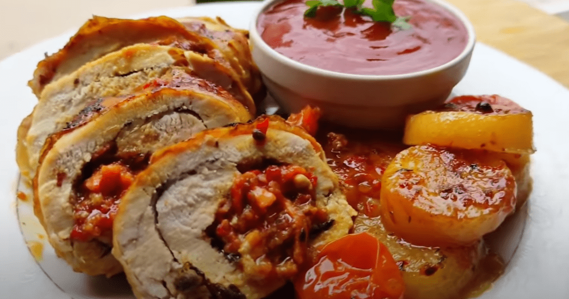 Γιορτινό- ρολό- κοτόπουλο- της -Γκόλφως-