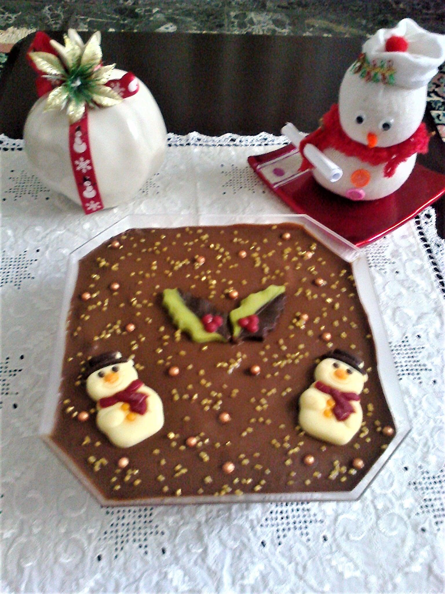 Σοκολατένιο -cheesecake -από- μελομακάρονα- που- περίσσεψαν-