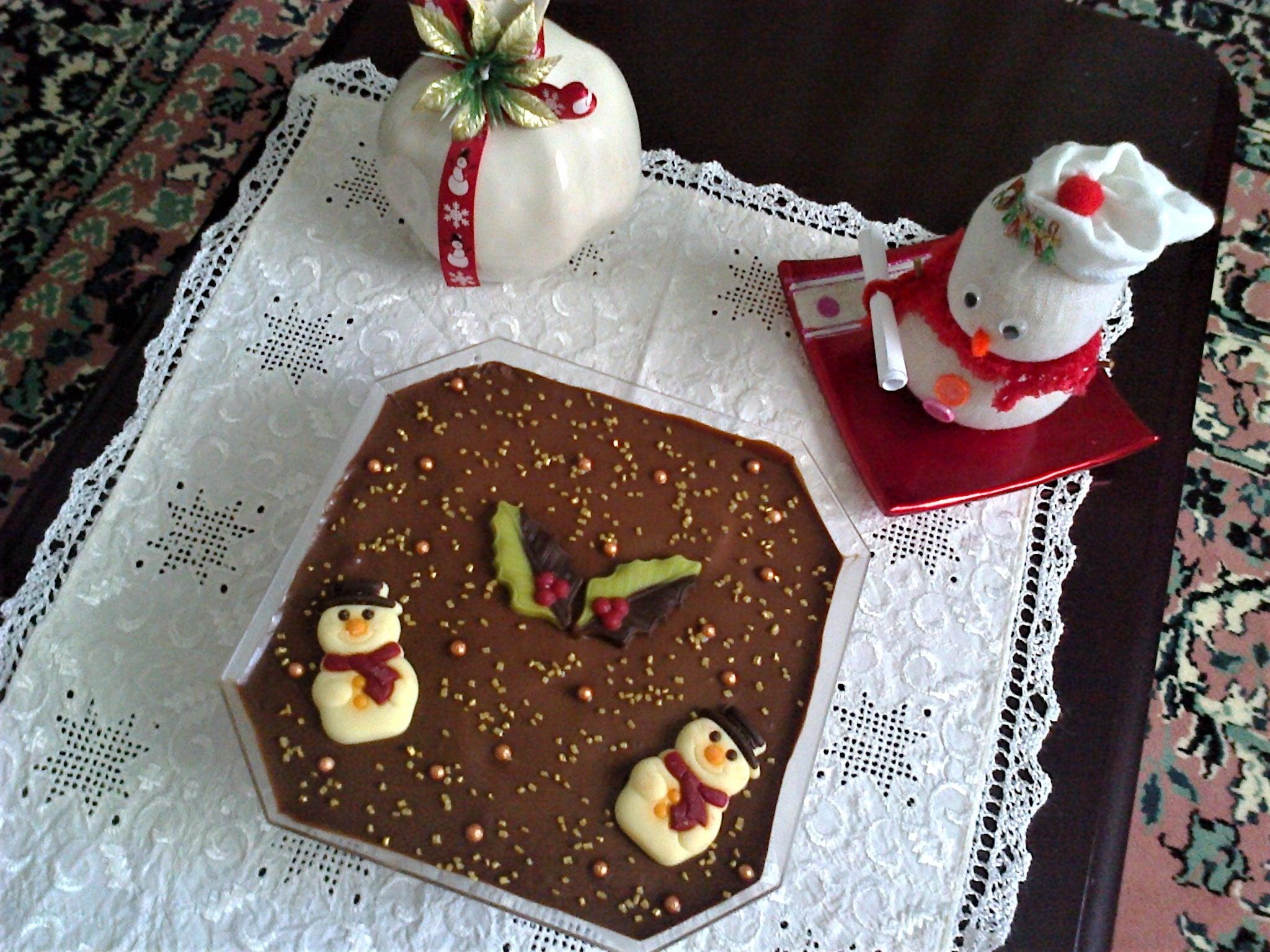 Σοκολατένιο -cheesecake -από- μελομακάρονα- που- περίσσεψαν-