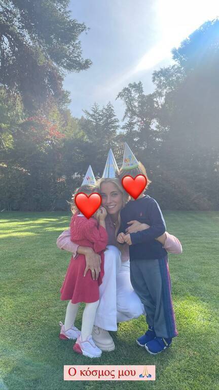 Δούκισσα Νομικού: Η τρυφερή φωτογραφία με τα παιδιά της