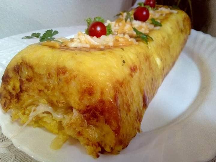 Πρωτοχρονιάτικο- ρολό- πατάτας- Πρωτοχρονιάτικο- ρολό- πατάτας-