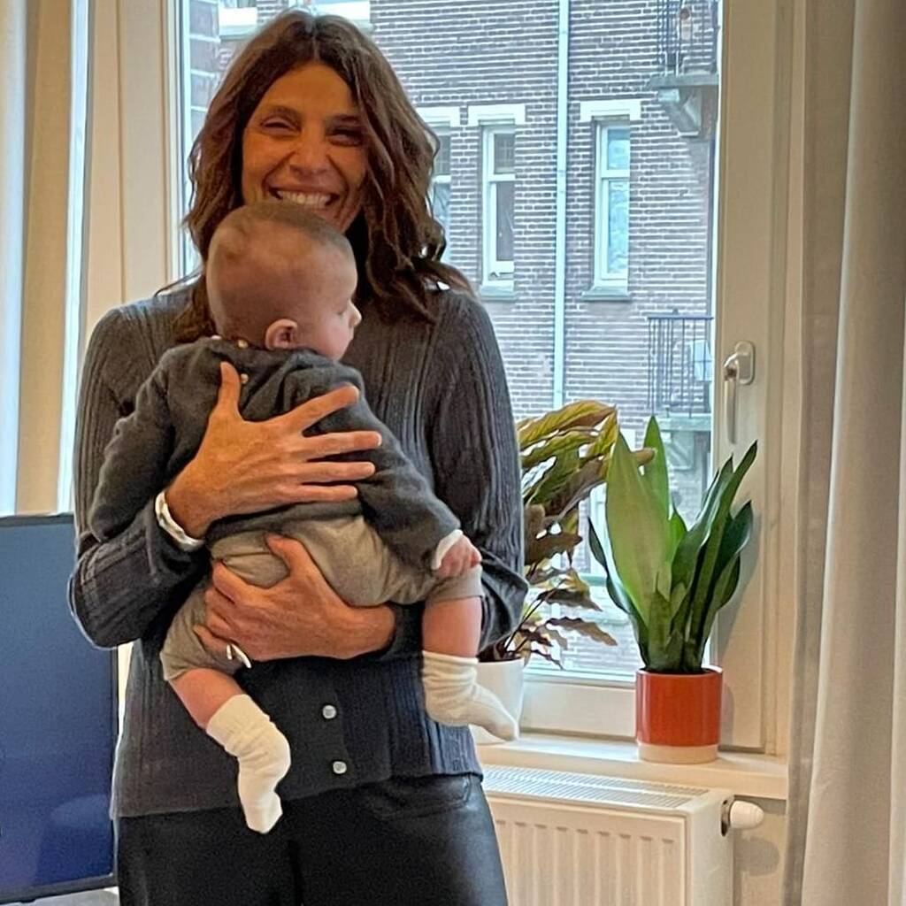 Πόπη Τσαπανίδου: Tα Χριστούγεννα με τον εγγονό της