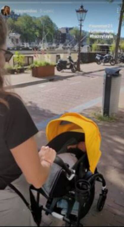 Πόπη Τσαπανίδου: Tα Χριστούγεννα με τον εγγονό της