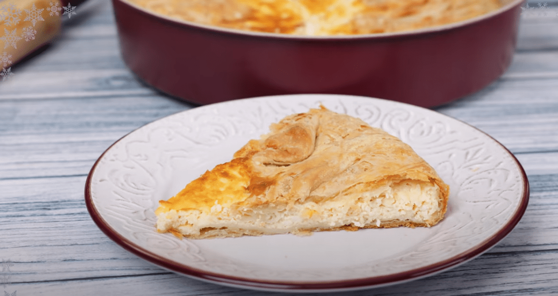 Τυρόπιτα- με -ένα- φύλλο-