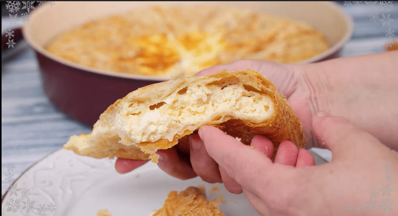 Τυρόπιτα με ένα φύλλο