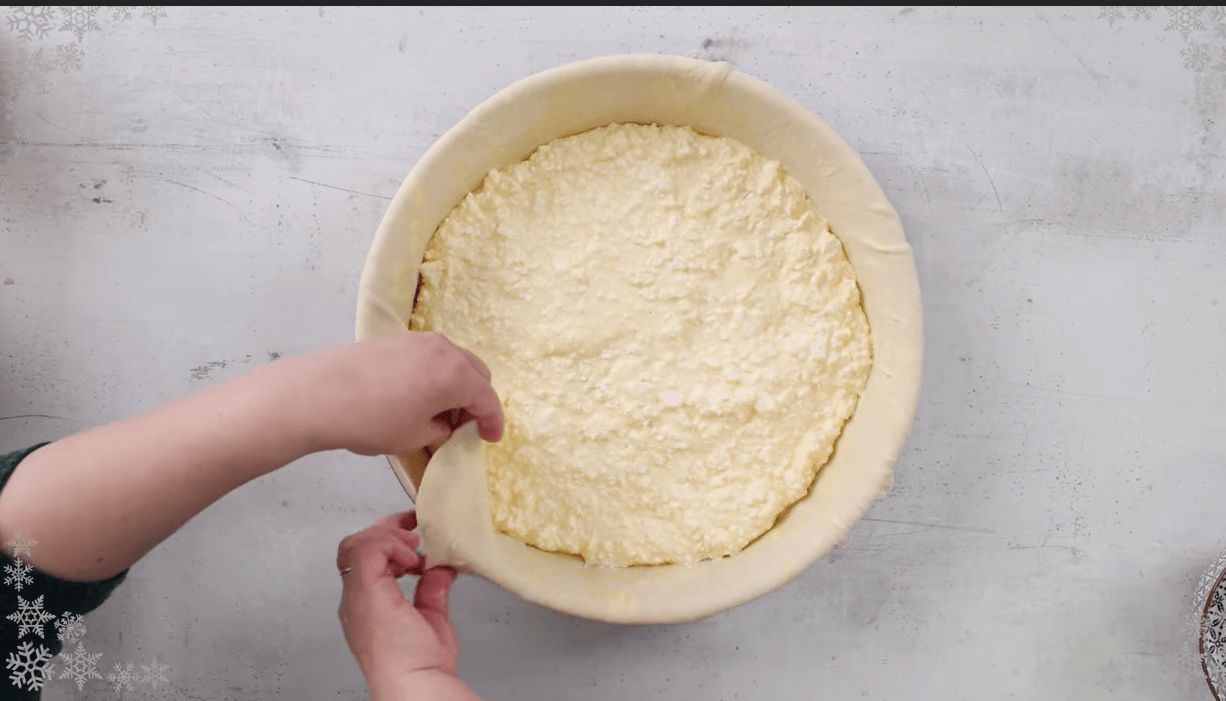 Τυρόπιτα με ένα φύλλο