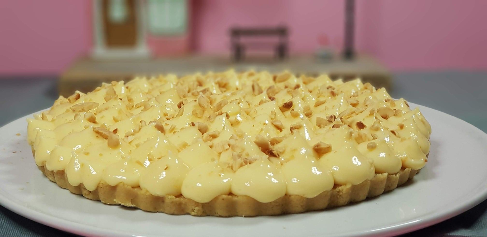 Τάρτα -χωρίς- ψήσιμο- από- κουραμπιέδες- Τάρτα -χωρίς- ψήσιμο- από- κουραμπιέδες-