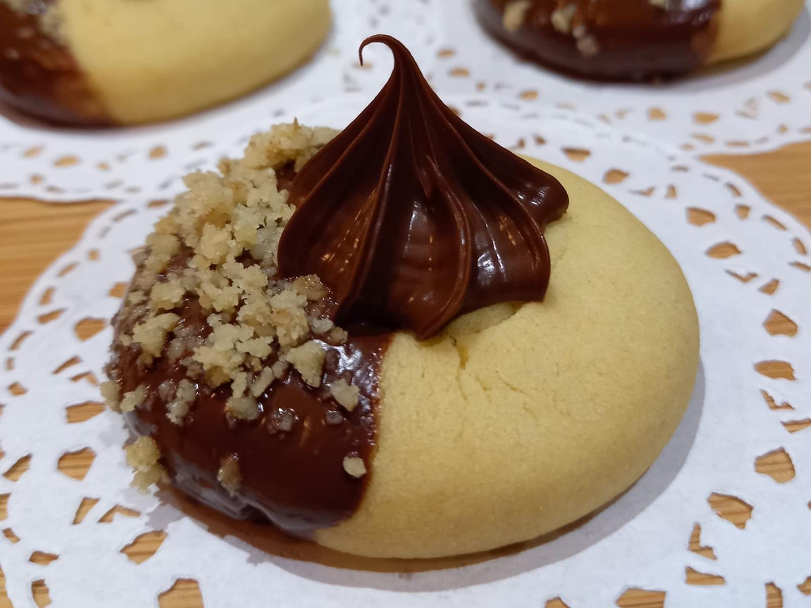 Μπισκότα- νηστήσιμα -με- σοκολάτα-