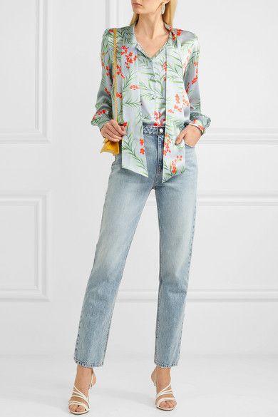 γαλάζιο-εμπριμέ σατέν πουκάμισο-στις-τάσεις Χειμώνα 2022- γαλάζιο-εμπριμέ σατέν πουκάμισο-στις-τάσεις Χειμώνα 2022-